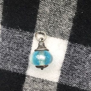 James Avery Blue Nautical Finial Charm- Retired